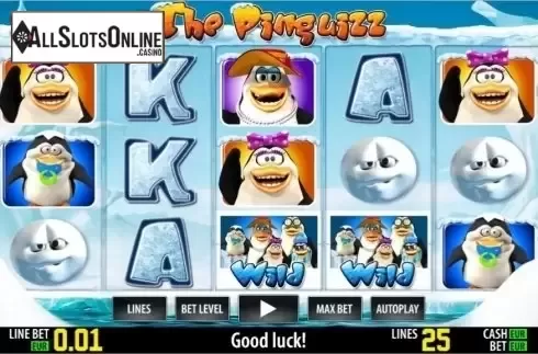 Game reels. The Pinguizz HD from World Match