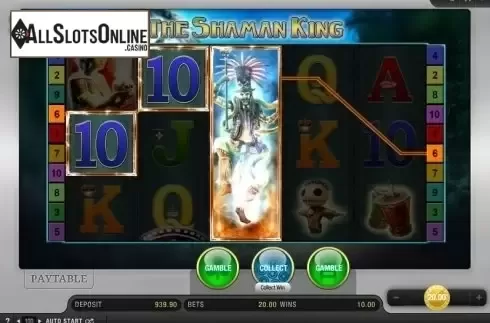 Screen 3. The Shaman King from Bally Wulff