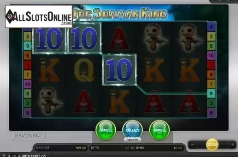 Screen 5. The Shaman King from Bally Wulff