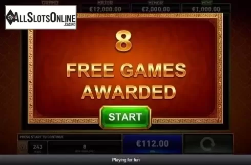 Free Spins 1. Tiger Turtle Dragon Phoenix from Rarestone Gaming