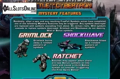 Screen5. Transformers Battle for Cybertron from IGT