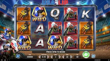 USA Flip slot screenshot 1