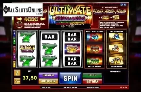 Reels 1. Ultimate Super Reels from iSoftBet