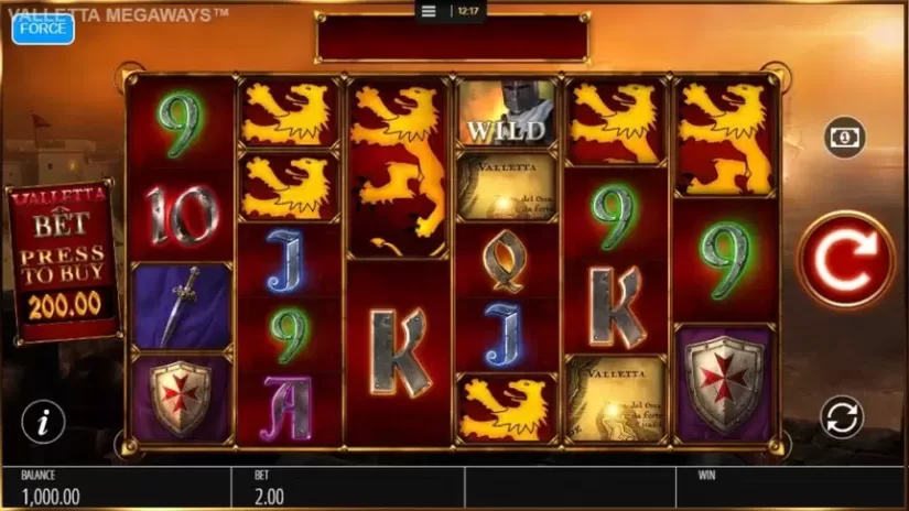 Valletta slot screenshot 1