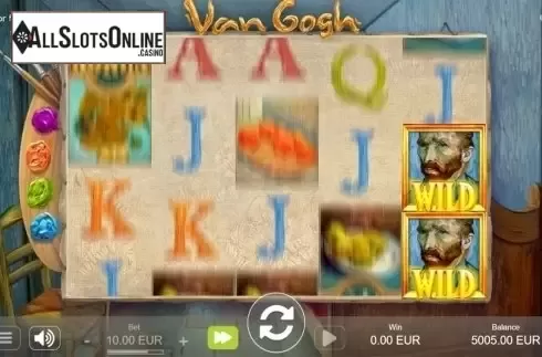 Wild appearing screen. Van Gogh from Sthlm Gaming