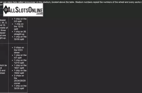 Game Rules screen 3