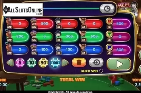Game Screen 1. Wheel of Hounds from Asylum Labs Inc.