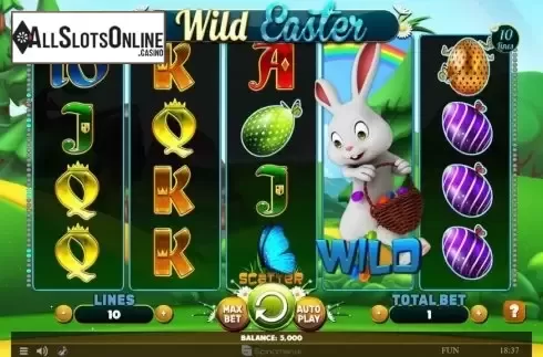 Reel Screen. Wild Easter from Spinomenal