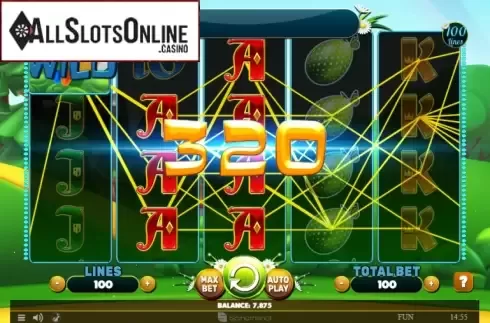 Win Screen. Wild Easter from Spinomenal