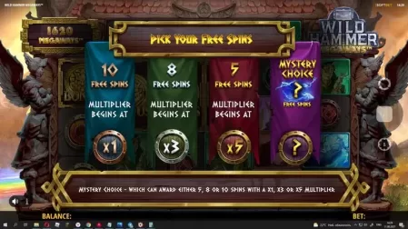 Wild Hammer Megaways slot screenshot 3