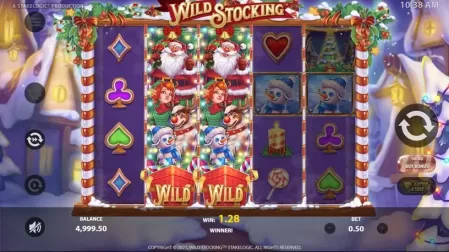 Wild Stocking slot screenshot 2