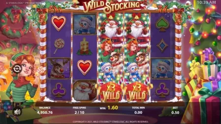 Wild Stocking slot screenshot 6