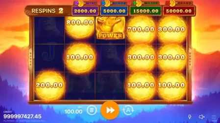 Wolf Power: Hold and Win slot screenshot 3