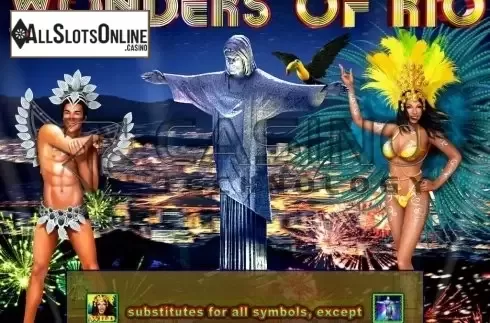 Screen2. Wonders Of Rio from Casino Technology