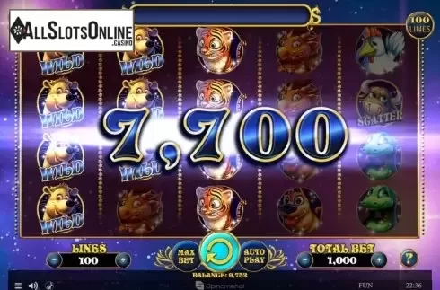 Win Screen 3. Year of the Rat (Spinomenal) from Spinomenal