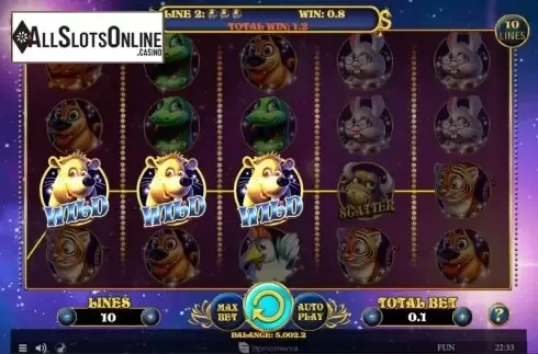 Win Screen 1. Year of the Rat (Spinomenal) from Spinomenal
