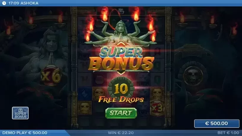 Ashoka (ELK Studios) – Free Demo & slot screenshot 3