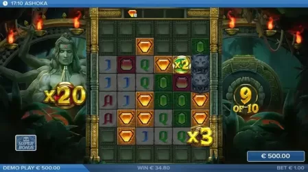 Ashoka (ELK Studios) – Free Demo & slot screenshot 4