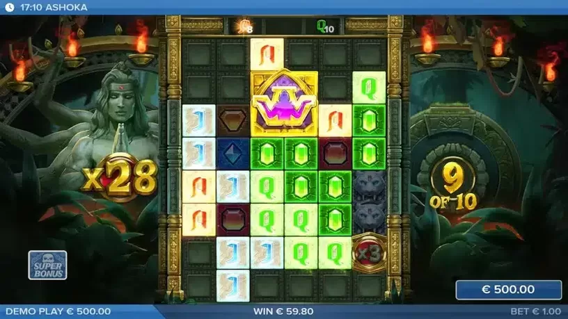 Ashoka (ELK Studios) – Free Demo & slot screenshot 5