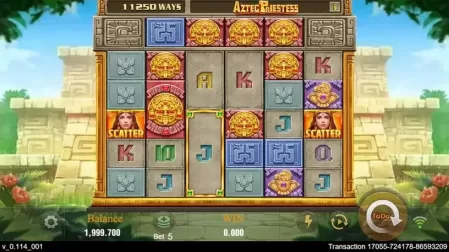 Aztec Priestess slot screenshot 1
