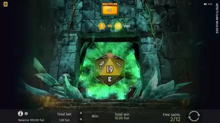 Aztec's Claw Wild Dice slot screenshot 5