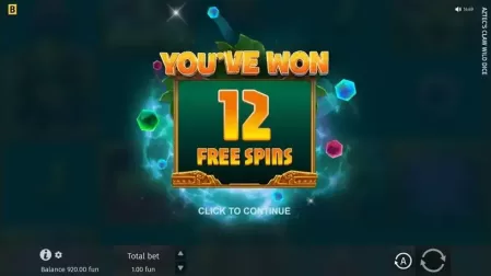 Aztec's Claw Wild Dice slot screenshot 3
