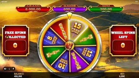 Bison Valley slot screenshot 3