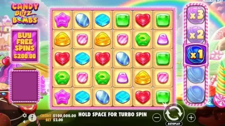 Candy Blitz Bombs slot screenshot 1