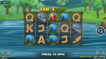 Canoe Trip slot screenshot 1