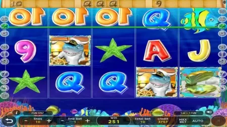 Captain Sharky slot screenshot 3