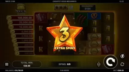 Cashpot Kegs Megaways slot screenshot 3