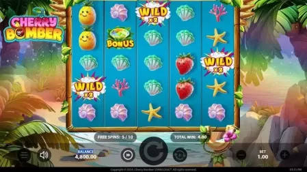 Cherry Bomber slot screenshot 5