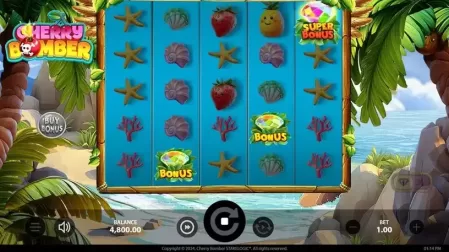 Cherry Bomber slot screenshot 2