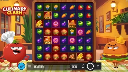 Culinary Clash slot screenshot 1