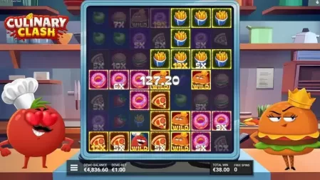 Culinary Clash slot screenshot 6
