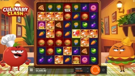 Culinary Clash slot screenshot 2