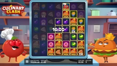 Culinary Clash slot screenshot 5