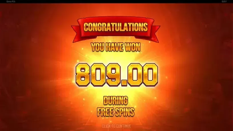 Dino P.D slot screenshot 6
