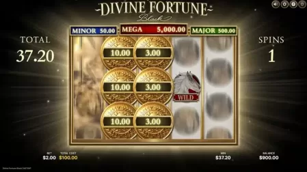 Divine Fortune Black slot screenshot 6
