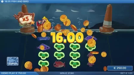 Fish and Bird slot screenshot 4