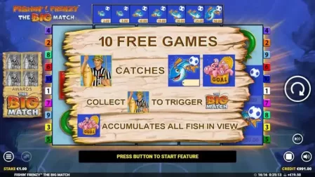 Fishin Frenzy The Big Match slot screenshot 4