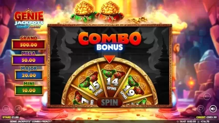 Genie Jackpots Combo Frenzy slot screenshot 5