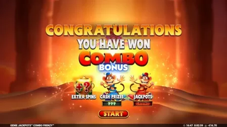 Genie Jackpots Combo Frenzy slot screenshot 6