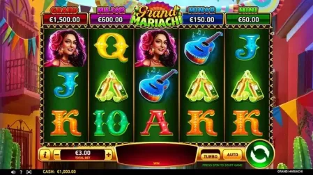 Grand Mariachi slot screenshot 1
