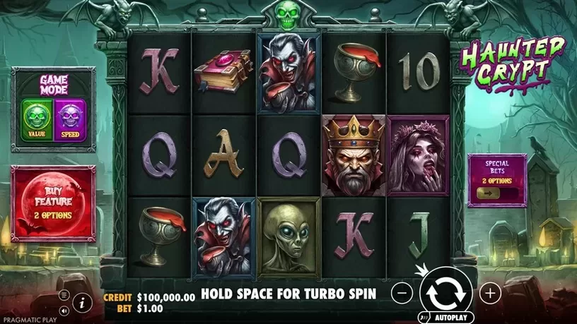 Haunted Crypt slot screenshot 1