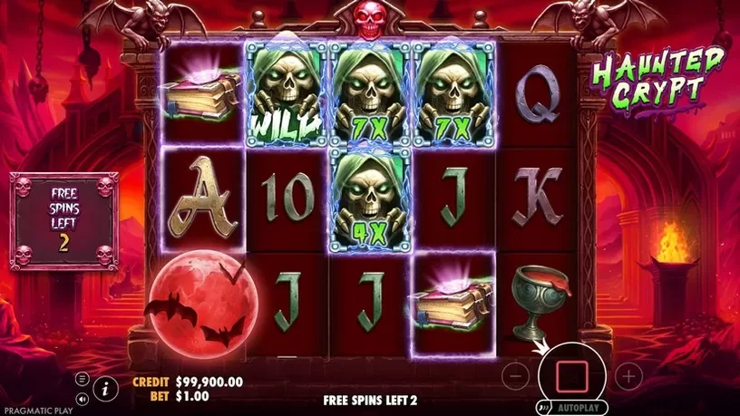 Haunted Crypt slot screenshot 5