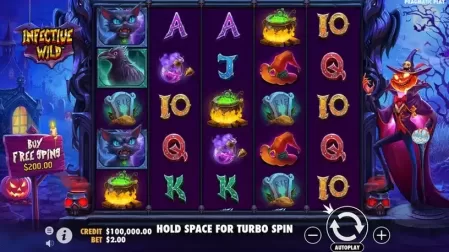 Infective Wild slot screenshot 1