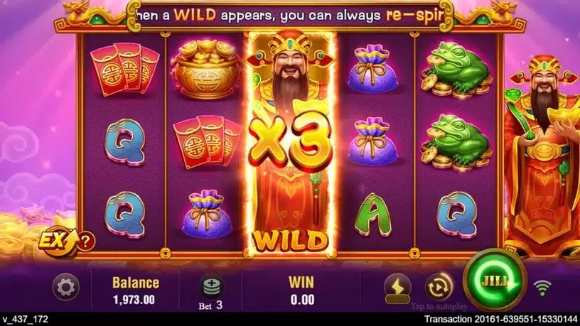 Jili Caishen slot screenshot 2