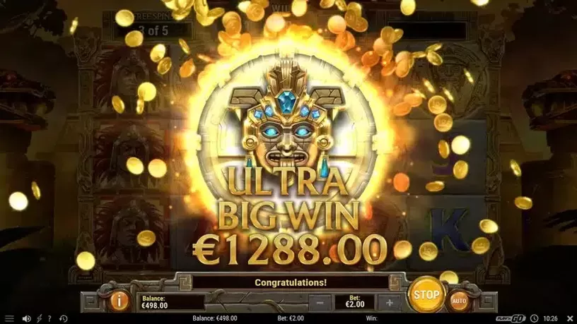 Legacy of Inca slot screenshot 