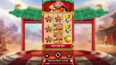 Lucky Monkey slot screenshot 2
